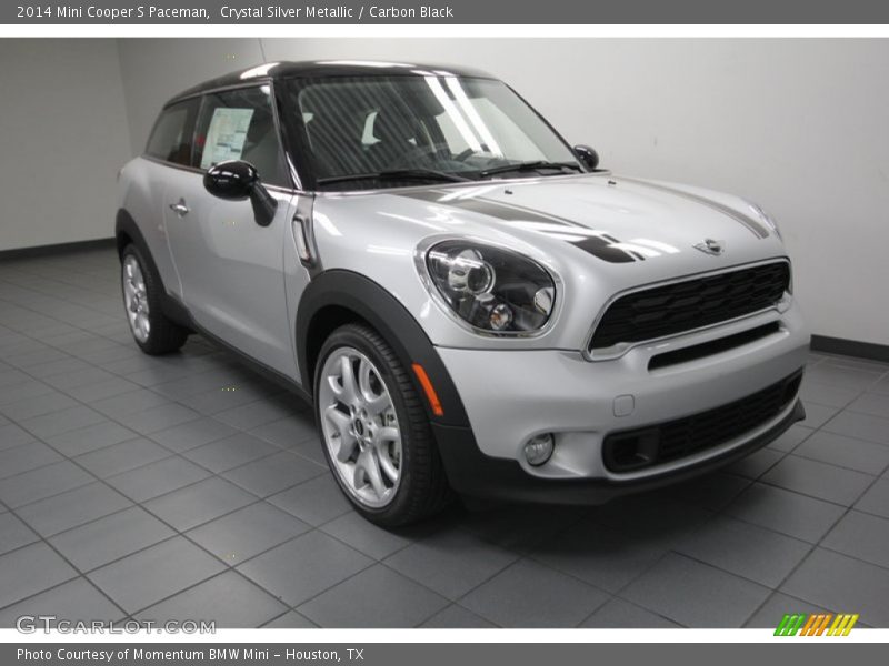 Crystal Silver Metallic / Carbon Black 2014 Mini Cooper S Paceman