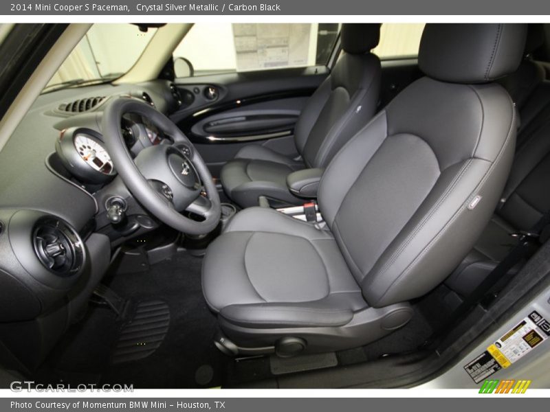  2014 Cooper S Paceman Carbon Black Interior