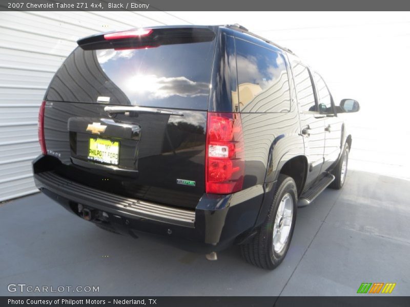Black / Ebony 2007 Chevrolet Tahoe Z71 4x4
