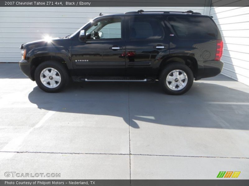 Black / Ebony 2007 Chevrolet Tahoe Z71 4x4