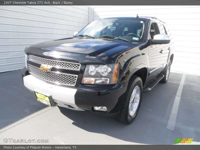 Black / Ebony 2007 Chevrolet Tahoe Z71 4x4
