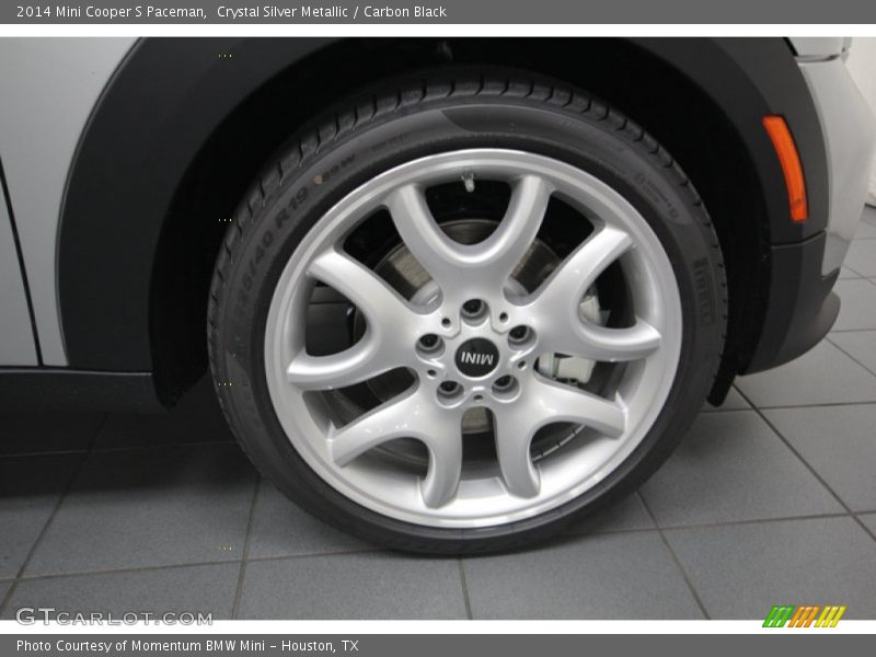 Crystal Silver Metallic / Carbon Black 2014 Mini Cooper S Paceman