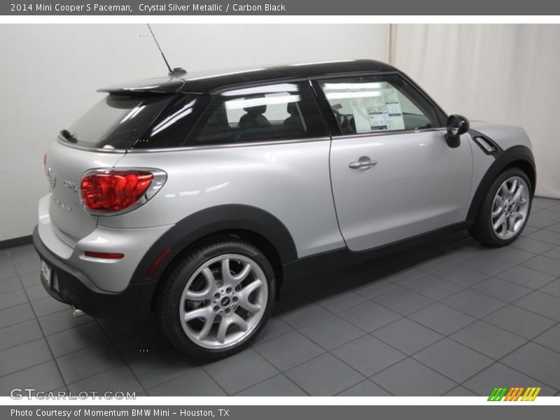 Crystal Silver Metallic / Carbon Black 2014 Mini Cooper S Paceman