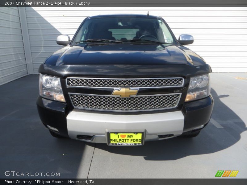 Black / Ebony 2007 Chevrolet Tahoe Z71 4x4