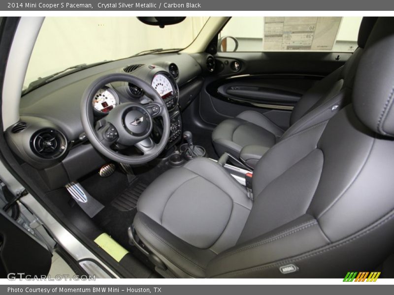 Front Seat of 2014 Cooper S Paceman