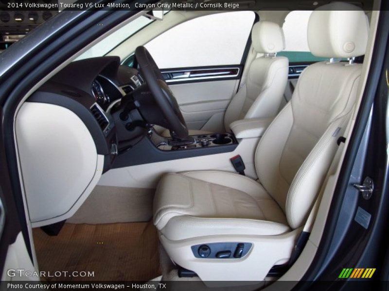  2014 Touareg V6 Lux 4Motion Cornsilk Beige Interior