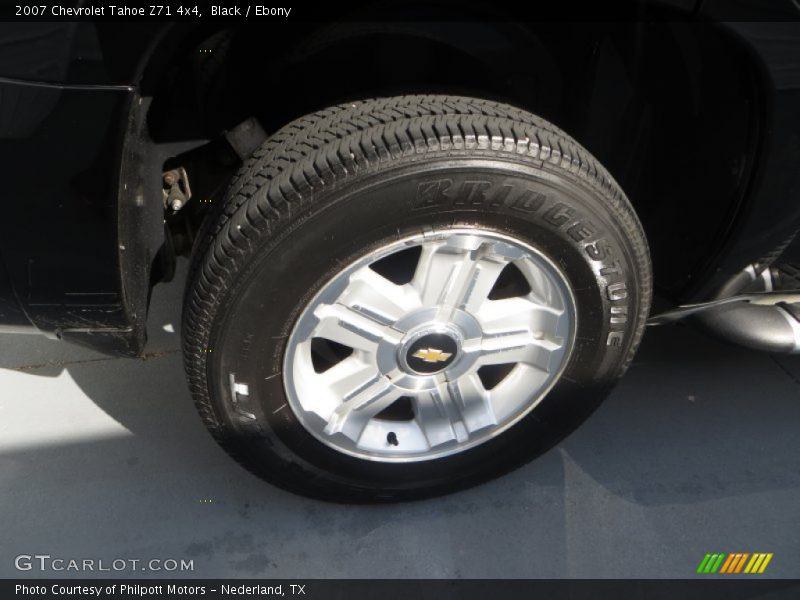 Black / Ebony 2007 Chevrolet Tahoe Z71 4x4