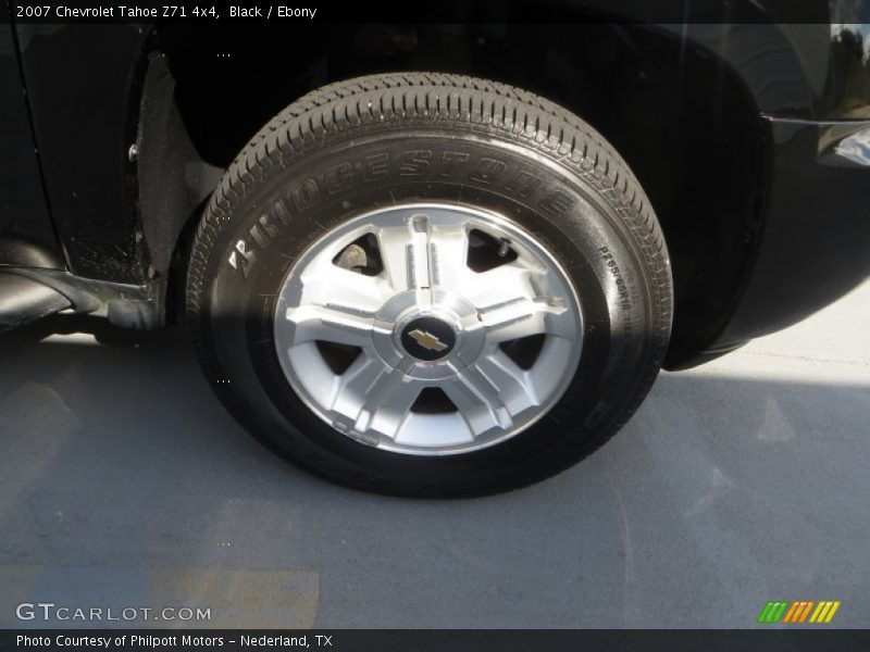 Black / Ebony 2007 Chevrolet Tahoe Z71 4x4