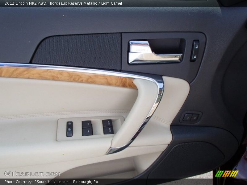 Bordeaux Reserve Metallic / Light Camel 2012 Lincoln MKZ AWD