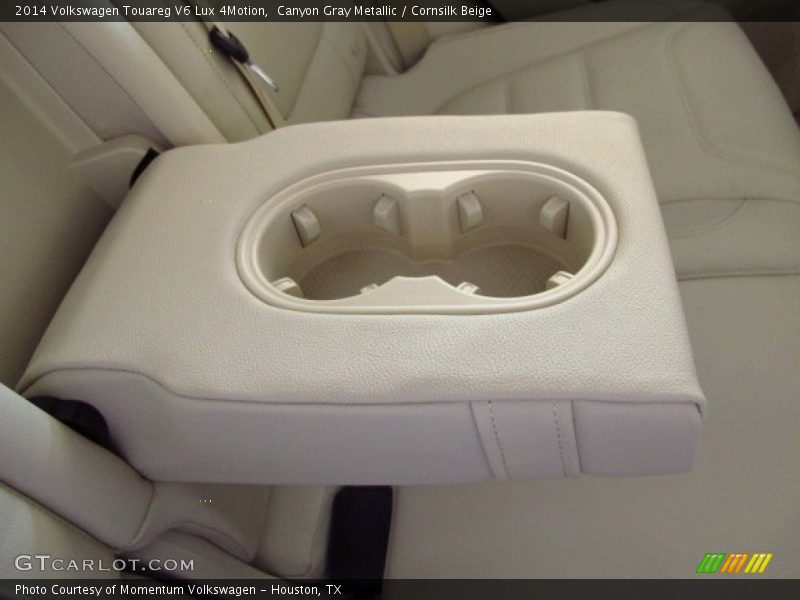 Canyon Gray Metallic / Cornsilk Beige 2014 Volkswagen Touareg V6 Lux 4Motion