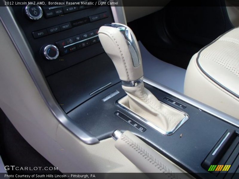 Bordeaux Reserve Metallic / Light Camel 2012 Lincoln MKZ AWD