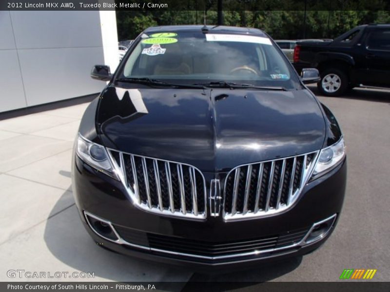 Tuxedo Black Metallic / Canyon 2012 Lincoln MKX AWD