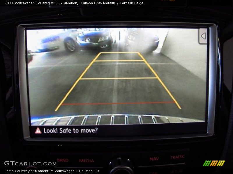 Canyon Gray Metallic / Cornsilk Beige 2014 Volkswagen Touareg V6 Lux 4Motion