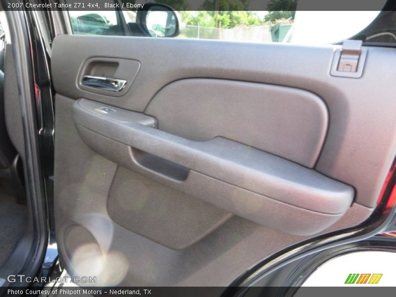Black / Ebony 2007 Chevrolet Tahoe Z71 4x4