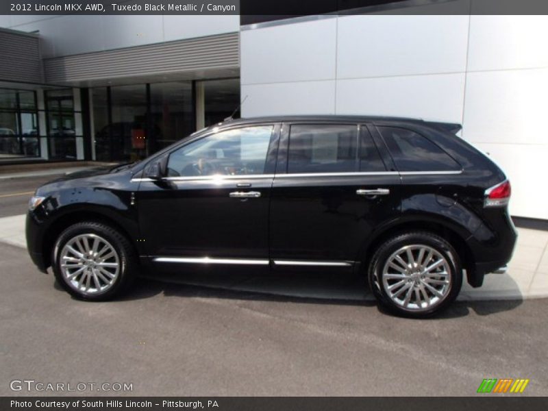  2012 MKX AWD Tuxedo Black Metallic