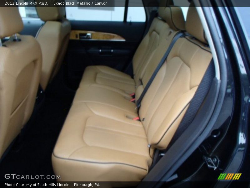 Rear Seat of 2012 MKX AWD