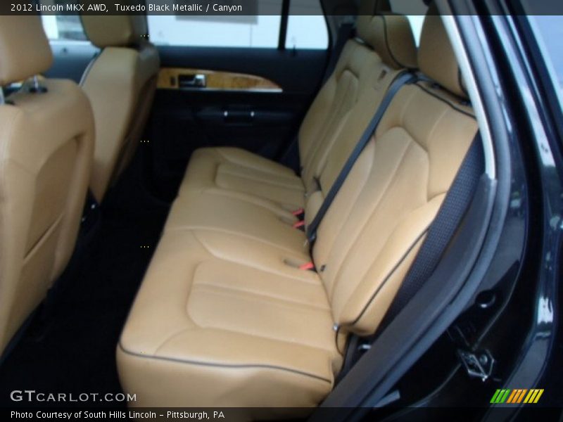 Rear Seat of 2012 MKX AWD