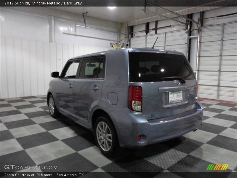 Stingray Metallic / Dark Gray 2012 Scion xB