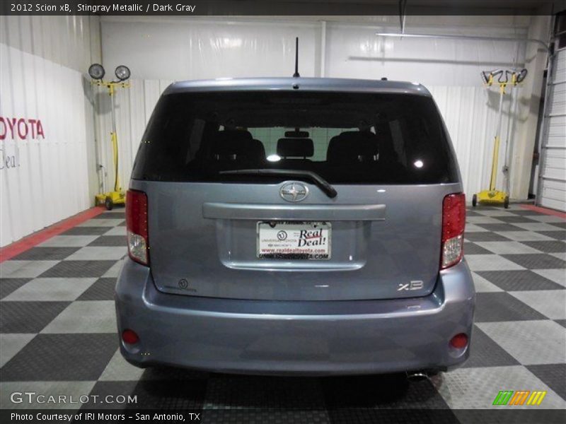 Stingray Metallic / Dark Gray 2012 Scion xB