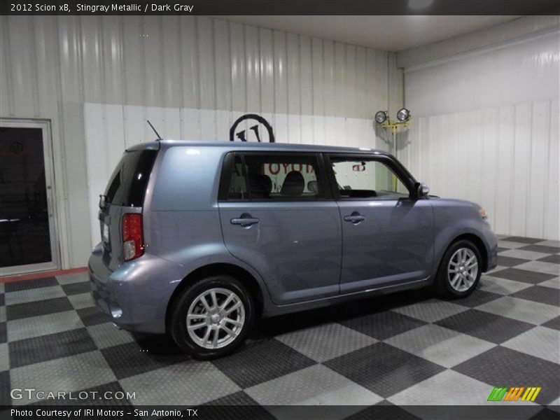 Stingray Metallic / Dark Gray 2012 Scion xB