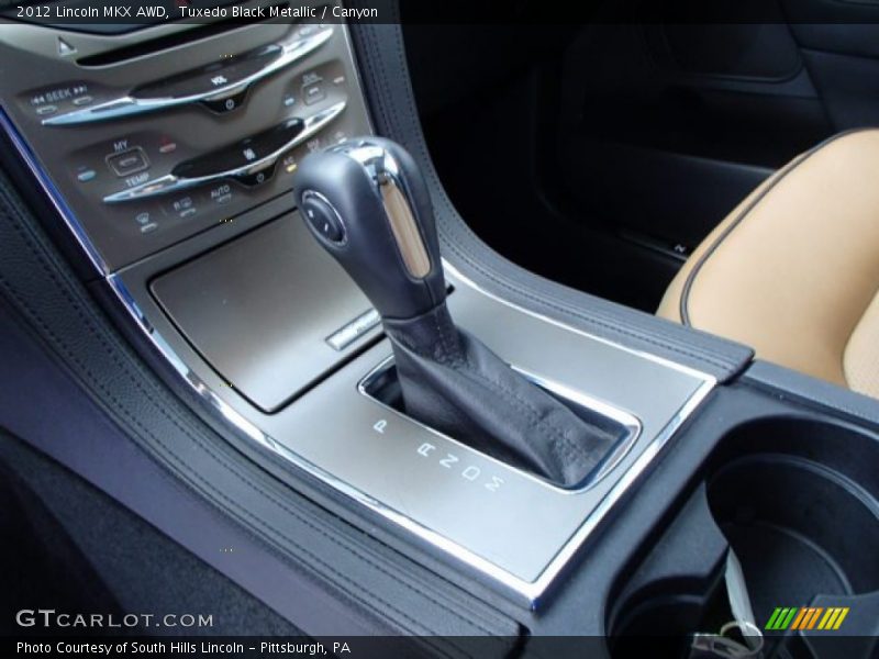  2012 MKX AWD 6 Speed SelectShift Automatic Shifter