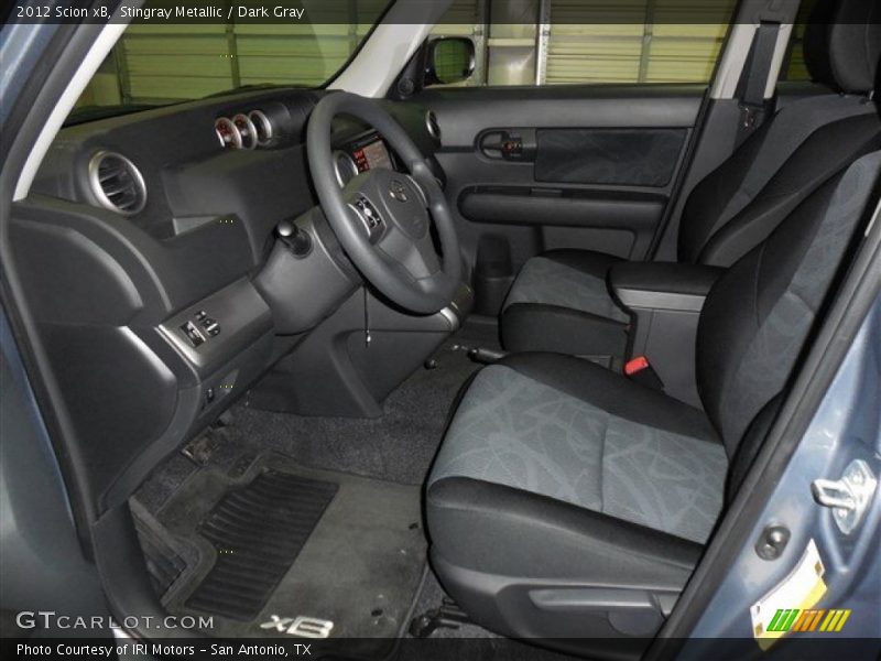 Stingray Metallic / Dark Gray 2012 Scion xB
