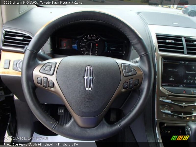  2012 MKX AWD Steering Wheel