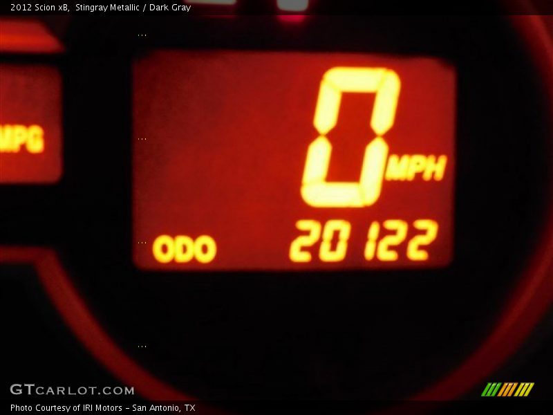 Stingray Metallic / Dark Gray 2012 Scion xB
