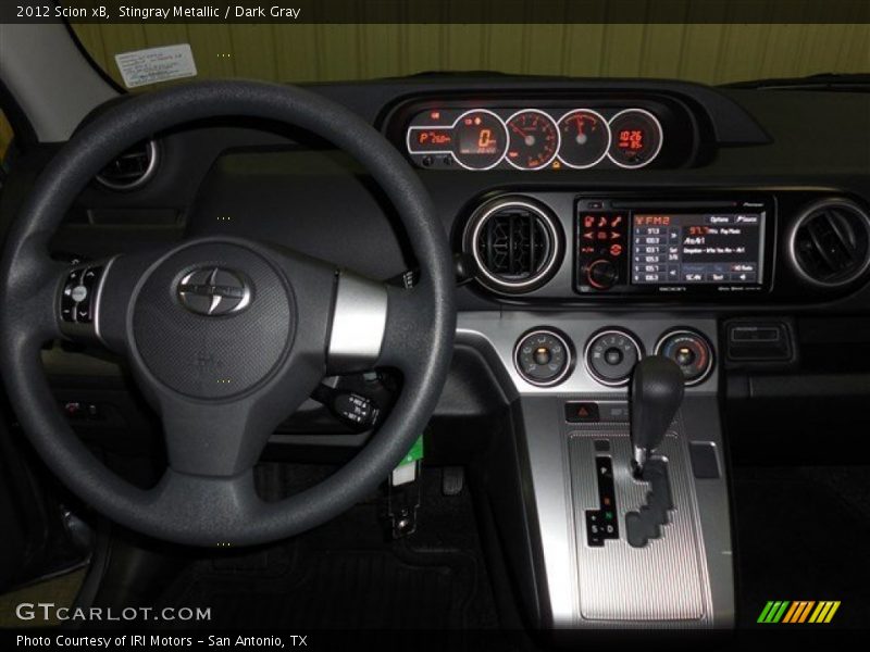 Stingray Metallic / Dark Gray 2012 Scion xB