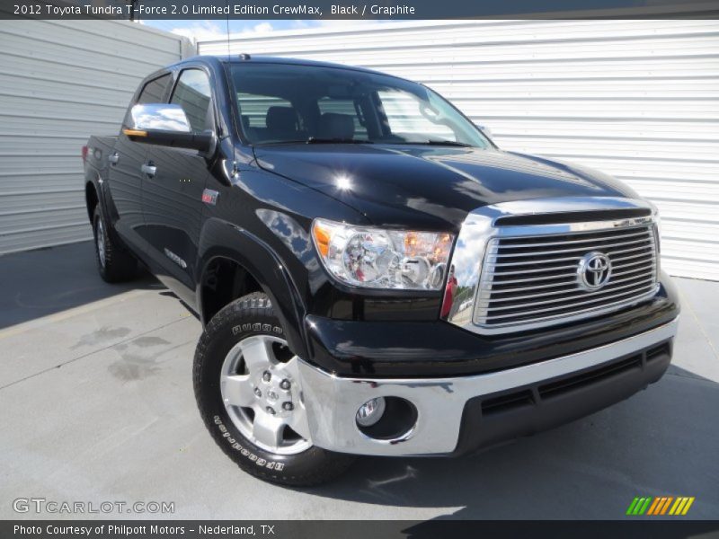 Black / Graphite 2012 Toyota Tundra T-Force 2.0 Limited Edition CrewMax