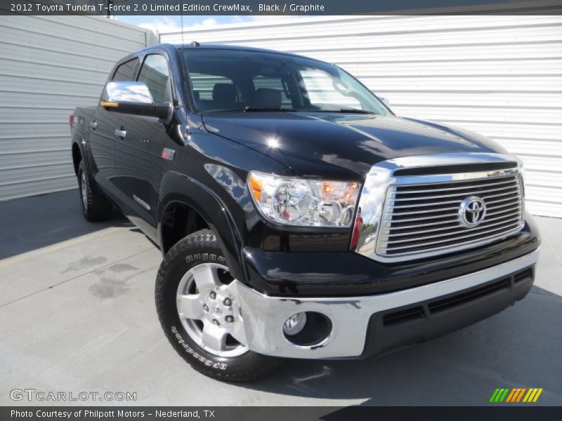 Black / Graphite 2012 Toyota Tundra T-Force 2.0 Limited Edition CrewMax