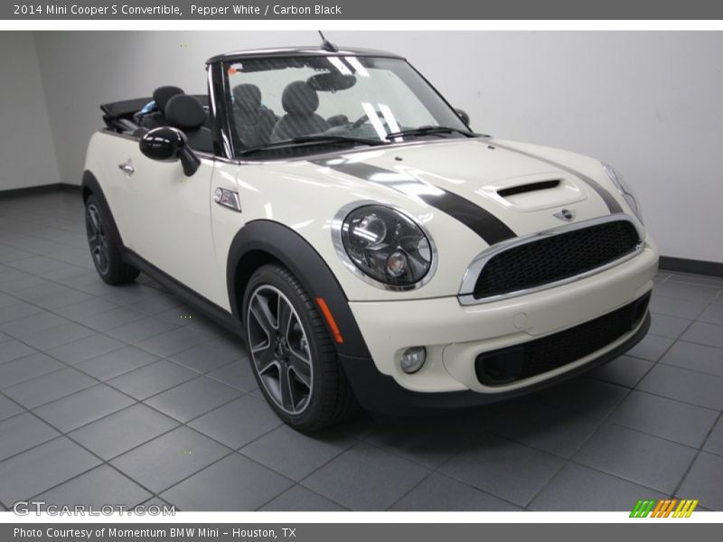 Front 3/4 View of 2014 Cooper S Convertible