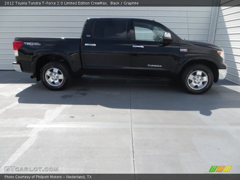 Black / Graphite 2012 Toyota Tundra T-Force 2.0 Limited Edition CrewMax