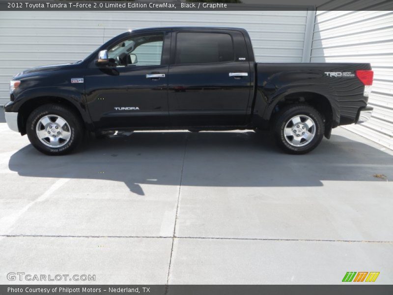 Black / Graphite 2012 Toyota Tundra T-Force 2.0 Limited Edition CrewMax