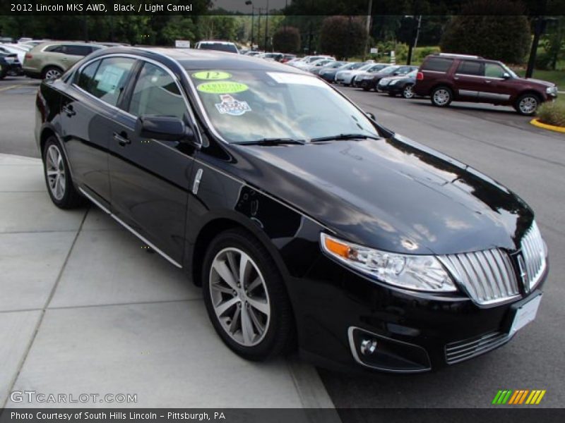 Front 3/4 View of 2012 MKS AWD