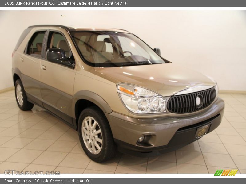 Cashmere Beige Metallic / Light Neutral 2005 Buick Rendezvous CX