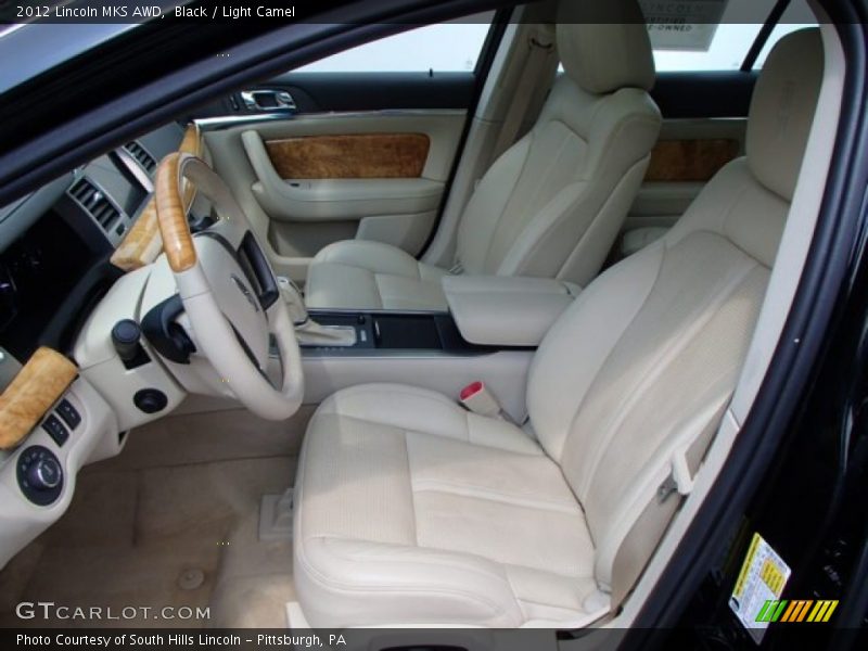 Front Seat of 2012 MKS AWD