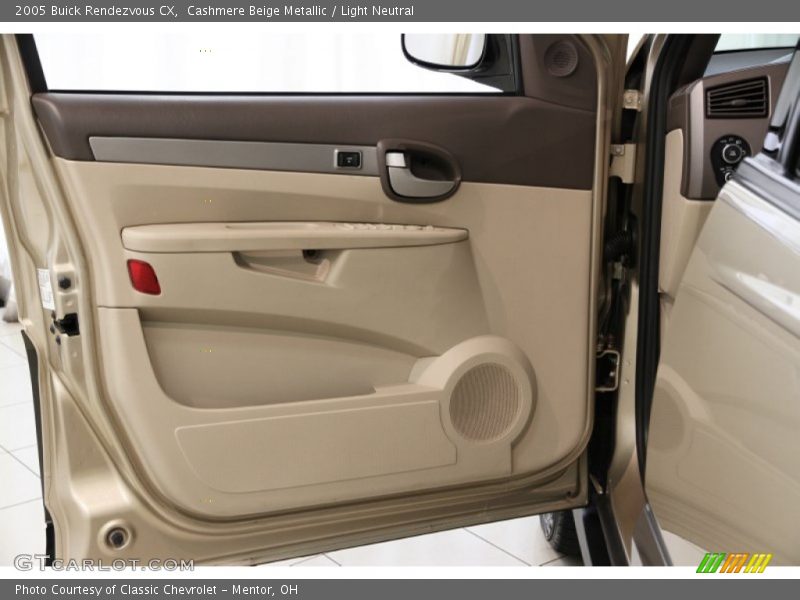 Cashmere Beige Metallic / Light Neutral 2005 Buick Rendezvous CX