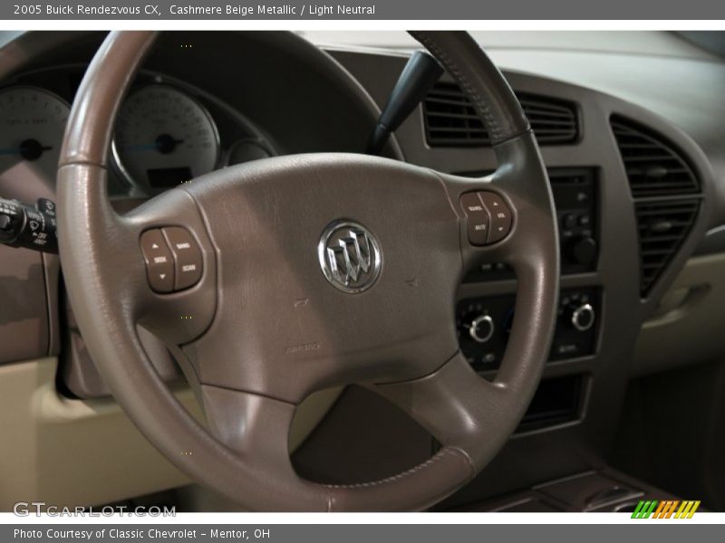 Cashmere Beige Metallic / Light Neutral 2005 Buick Rendezvous CX