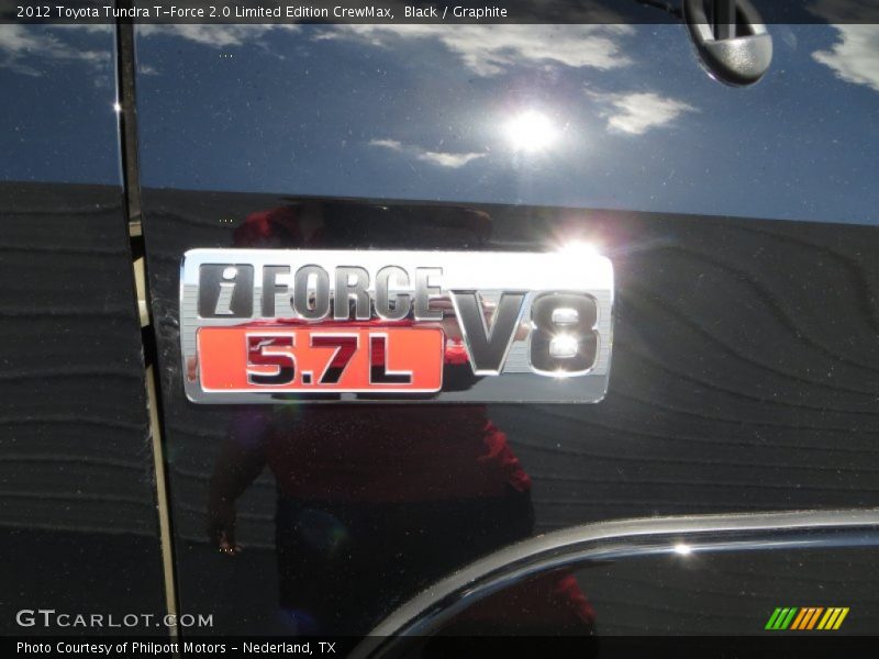 Black / Graphite 2012 Toyota Tundra T-Force 2.0 Limited Edition CrewMax