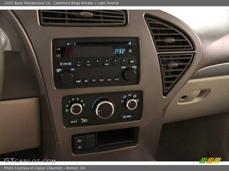 Cashmere Beige Metallic / Light Neutral 2005 Buick Rendezvous CX
