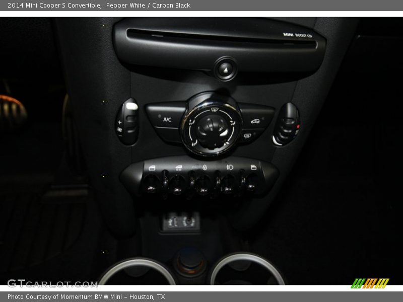 Pepper White / Carbon Black 2014 Mini Cooper S Convertible