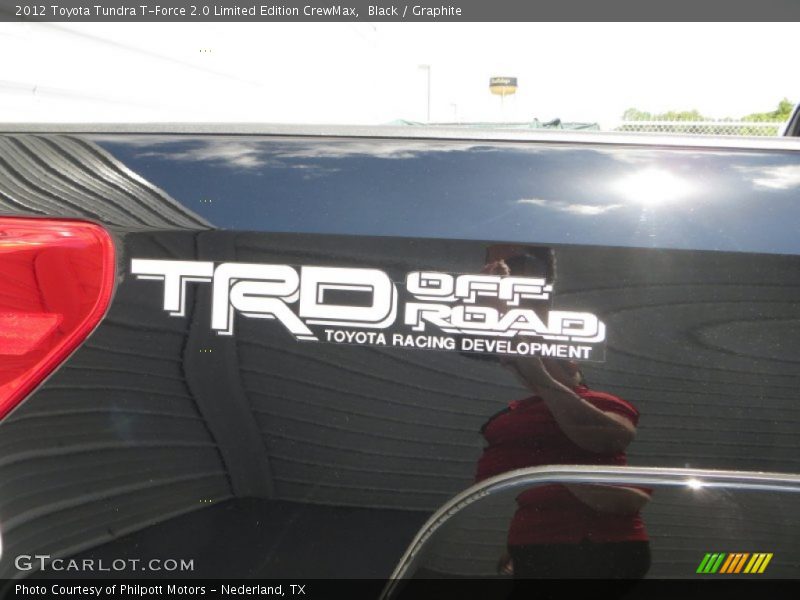 Black / Graphite 2012 Toyota Tundra T-Force 2.0 Limited Edition CrewMax