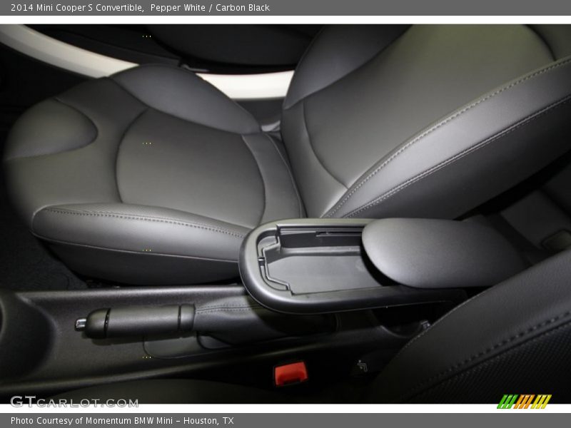 Pepper White / Carbon Black 2014 Mini Cooper S Convertible