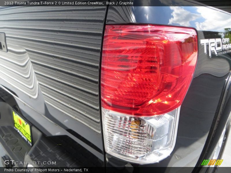 Black / Graphite 2012 Toyota Tundra T-Force 2.0 Limited Edition CrewMax