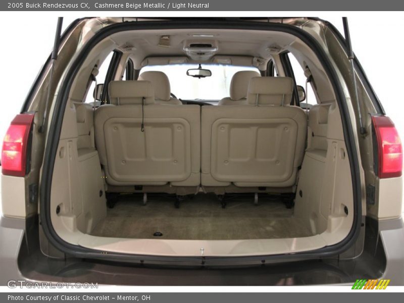 Cashmere Beige Metallic / Light Neutral 2005 Buick Rendezvous CX