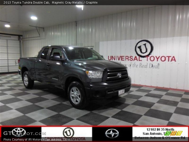Magnetic Gray Metallic / Graphite 2013 Toyota Tundra Double Cab