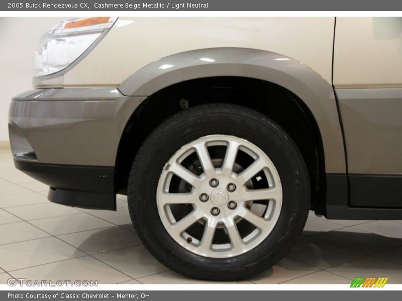 Cashmere Beige Metallic / Light Neutral 2005 Buick Rendezvous CX