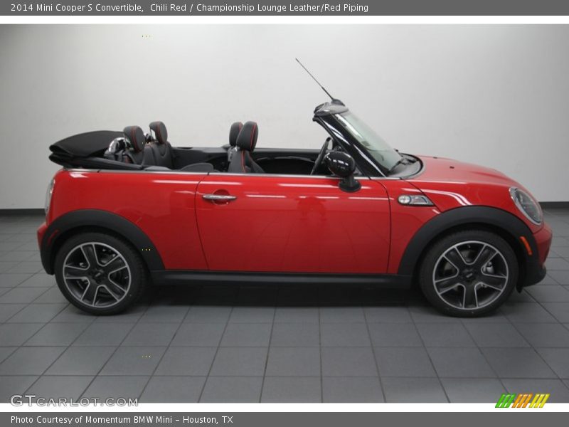  2014 Cooper S Convertible Chili Red