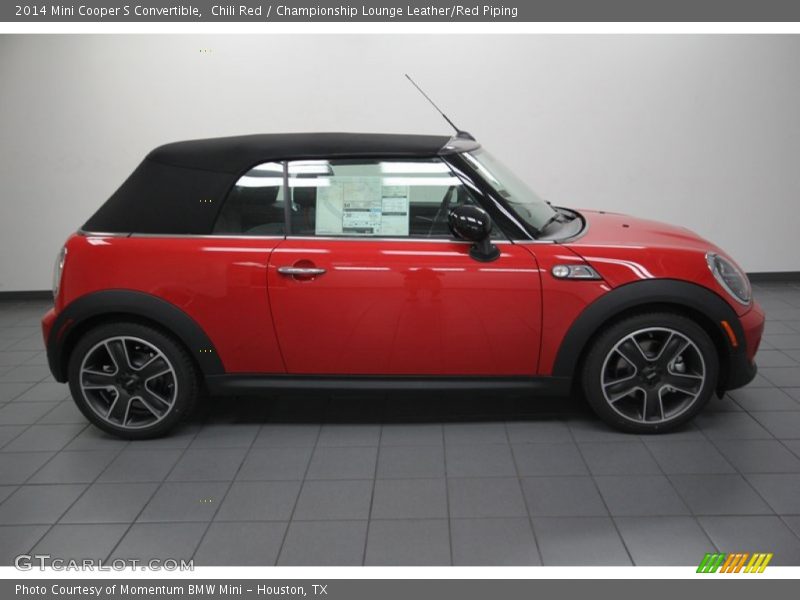  2014 Cooper S Convertible Chili Red